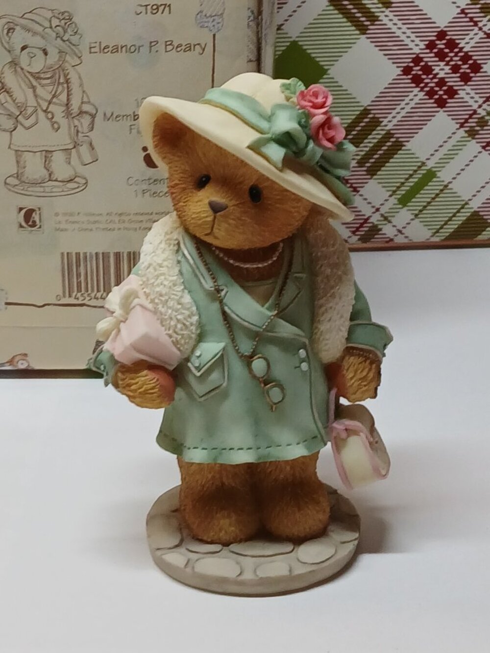 1997 Priscilla HILLMAN Enesco The CHERISHED TEDDIES CT971 Eleanor P. Beary BEAR